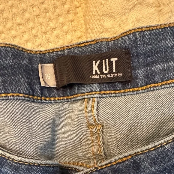 Kut from the Kloth Blue Denim Jeans - Picture 2 of 3